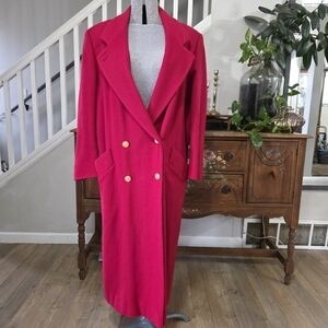 JH Collectibles Vibrant Pink Trench Coat